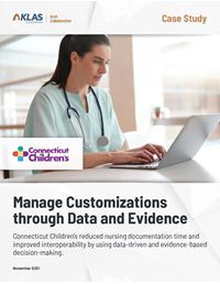 Manage Customizations through Data and Evidence Manage Customizations through Data and Evidence