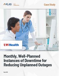 Monthly, Well-Planned Instances of Downtime for Reducing Unplanned Outages Monthly, Well-Planned Instances of Downtime for Reducing Unplanned Outages