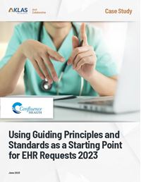 Using Guiding Principles and Standards as a Starting Point for EHR Requests 2023 Using Guiding Principles and Standards as a Starting Point for EHR Requests 2023