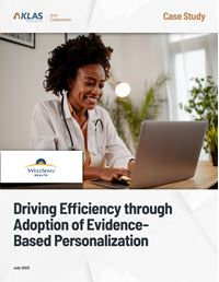 Driving Efficiency through Adoption of Evidence-Based Personalization Driving Efficiency through Adoption of Evidence-Based Personalization
